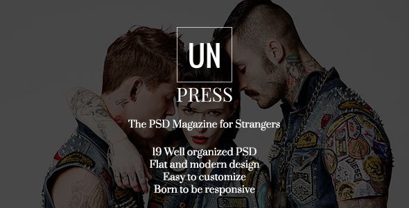 unPress - The PSD Magazine for Strangers
 FXTheme