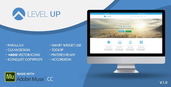 Level Up | One Page Muse Template
 FXTheme