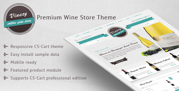Vinary – Premium Wine store theme
 FXTheme