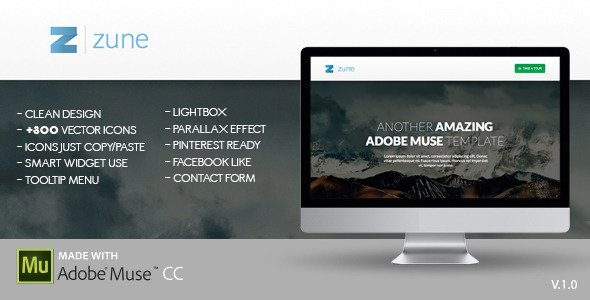 Zune | Muse Template
 FXTheme