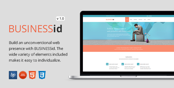 BusinessID - Responsive HTML5 / CSS3 Template
 TFx