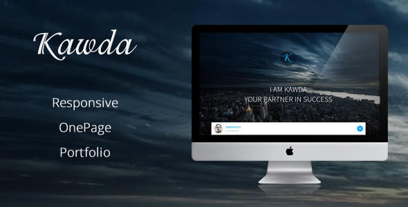 Kawda - Responsive One-Page Portfolio
 TFx