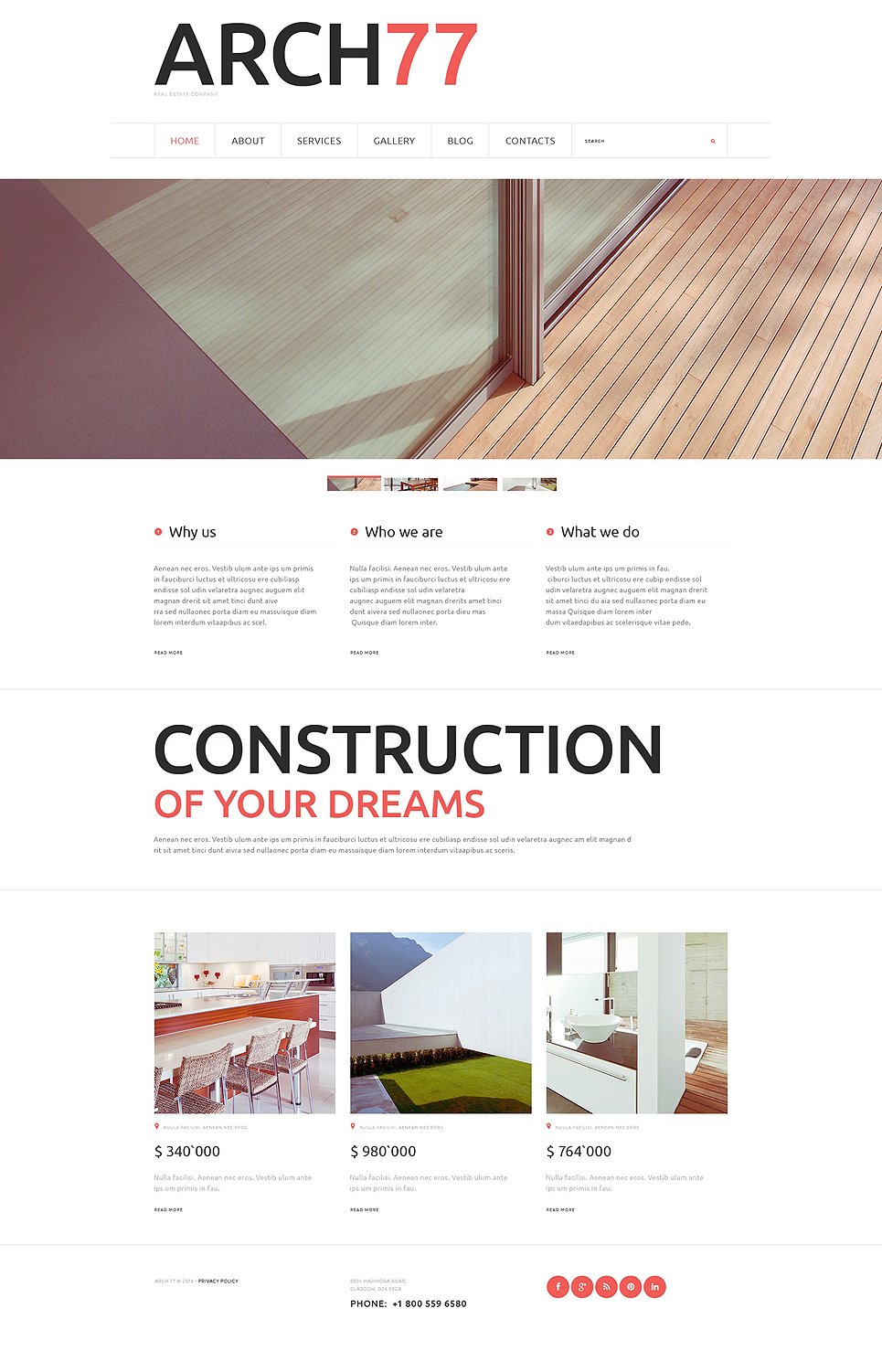Architecture Joomla Template TMT
