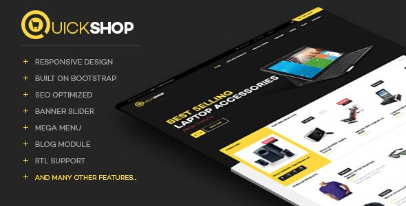 Pts Quickshop  Prestashop Theme
 TFx PrestaShop