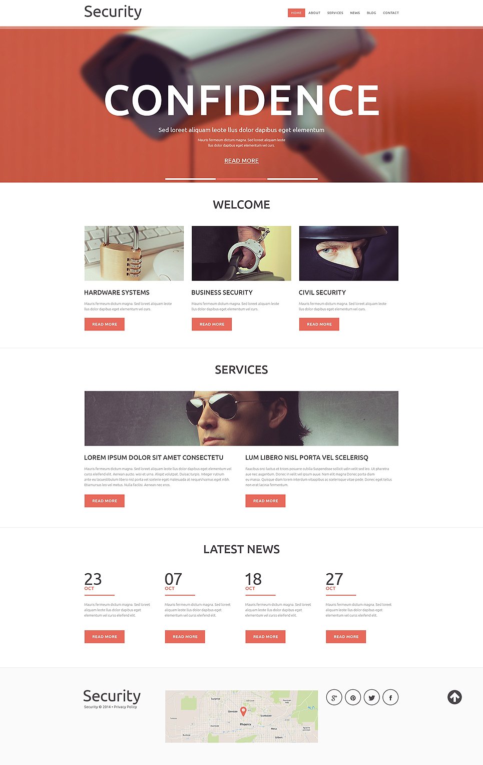 Security Services Joomla Template TMT