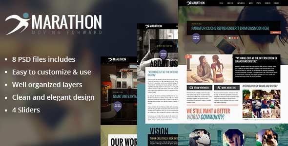 Marathon
 TFx PSDTemplates