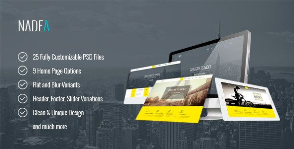 Nadea – Multipurpose PSD Template
 TFx