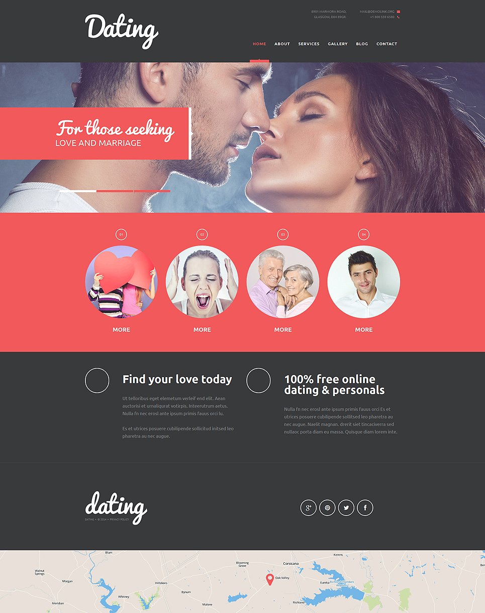 Lifelong Romance Agency Joomla Template TMT