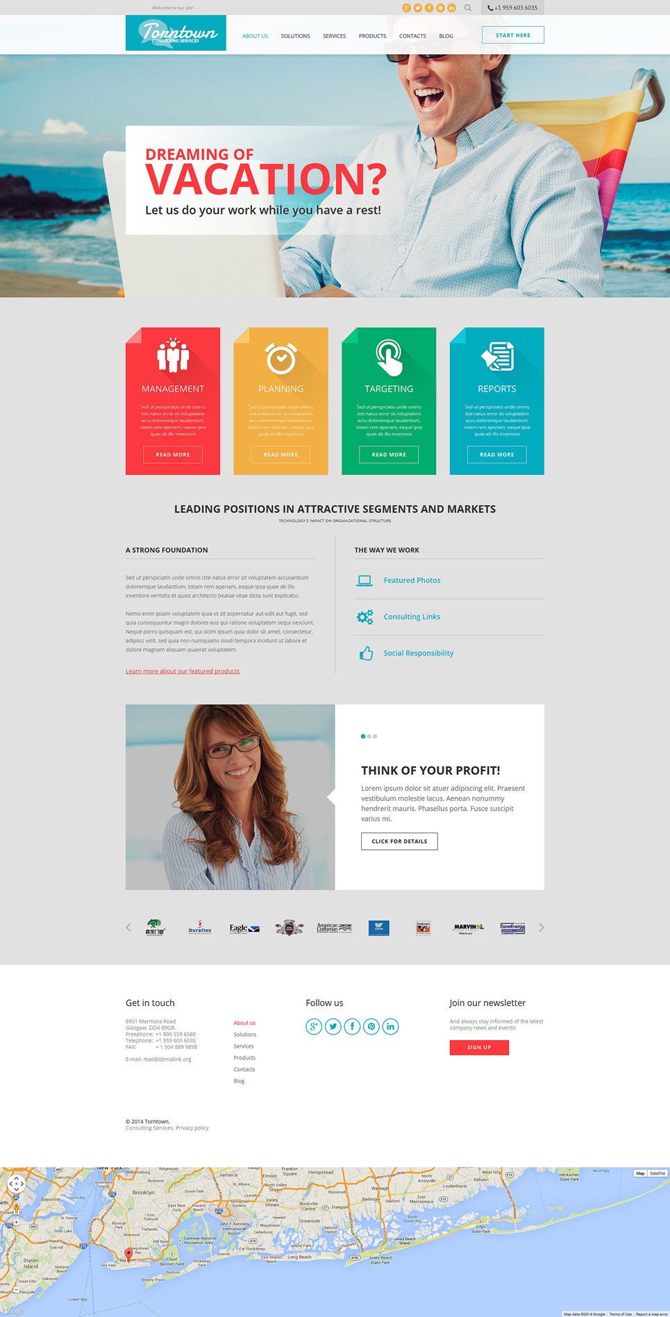 Consulting Business Joomla Template TMT