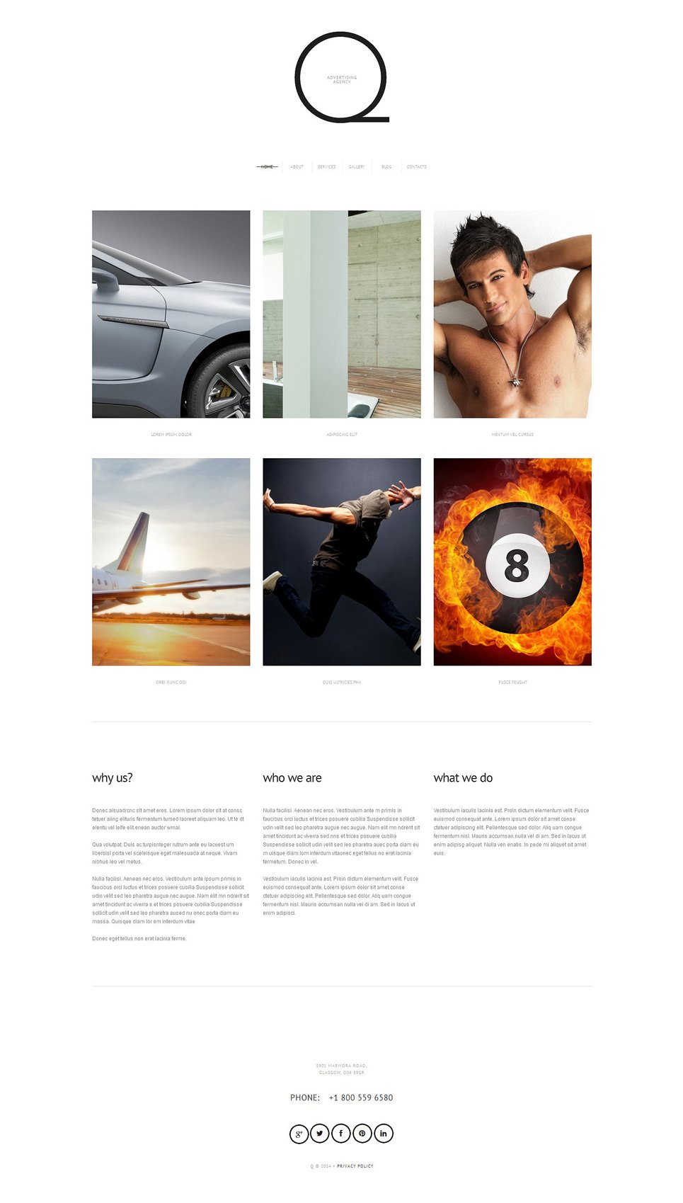 Advertising Agency Responsive WordPress Theme TMT