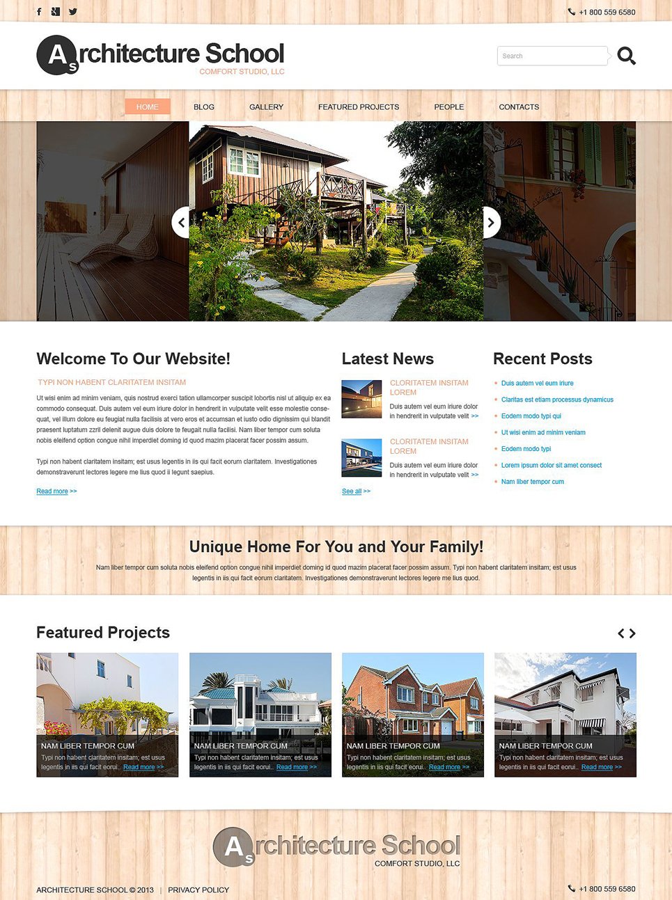 Architecture Responsive Joomla Template TMT