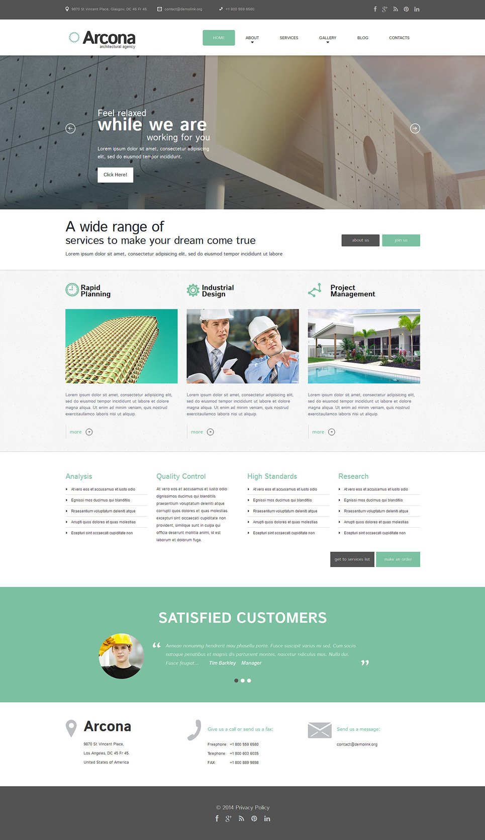 Architecture Responsive WordPress Theme TMT
