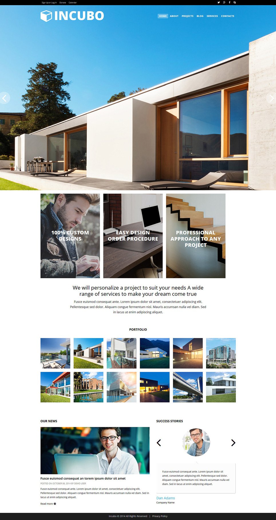 Modern Design Board Joomla Template TMT