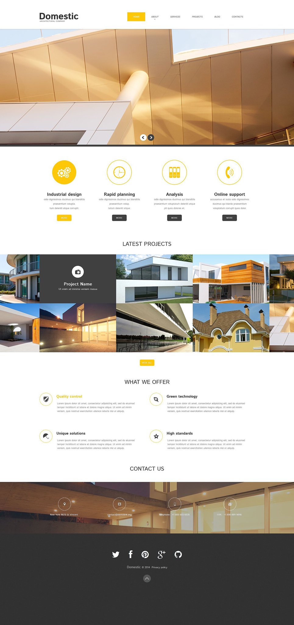 Architecture Responsive WordPress Theme TMT