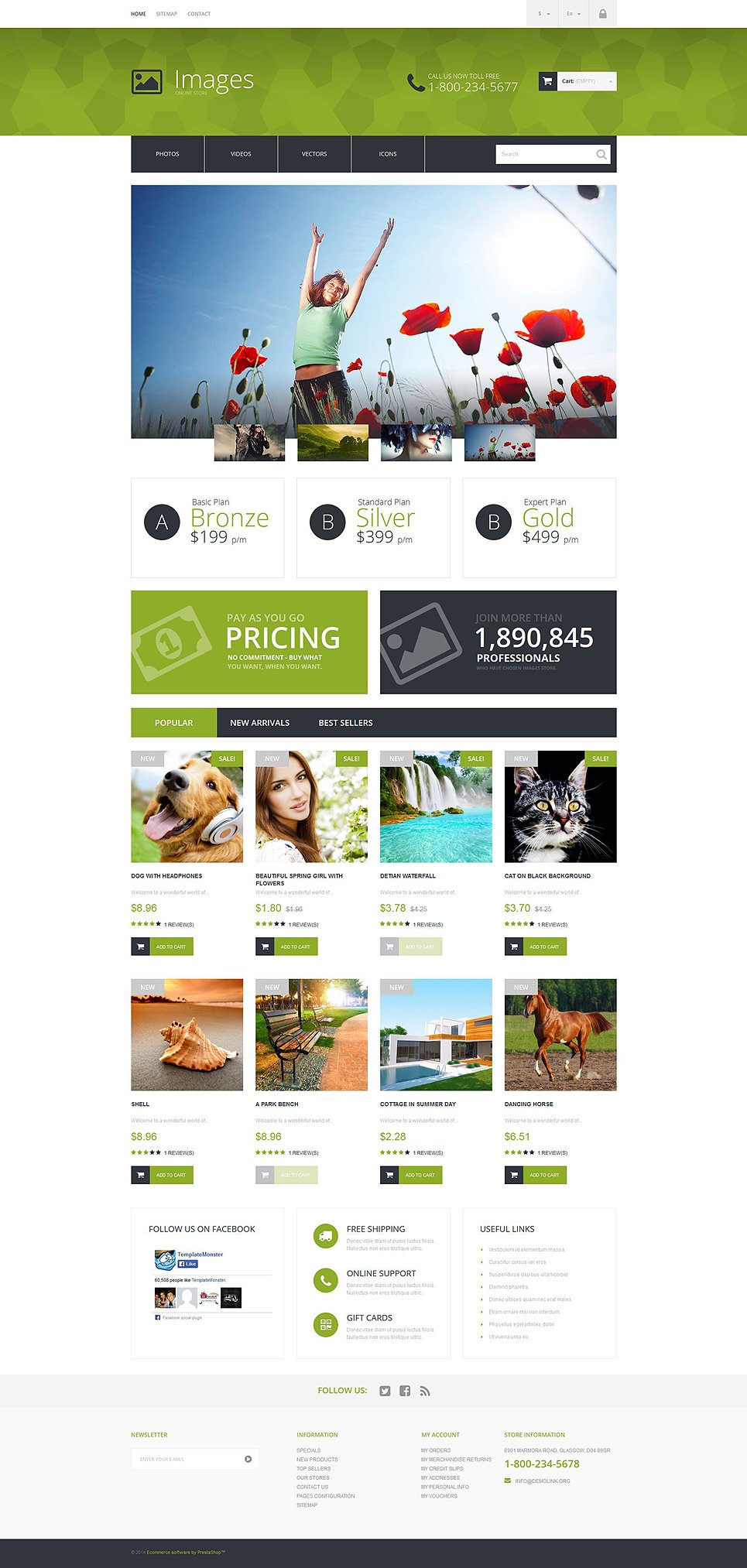 Art Photography PrestaShop Theme TMT