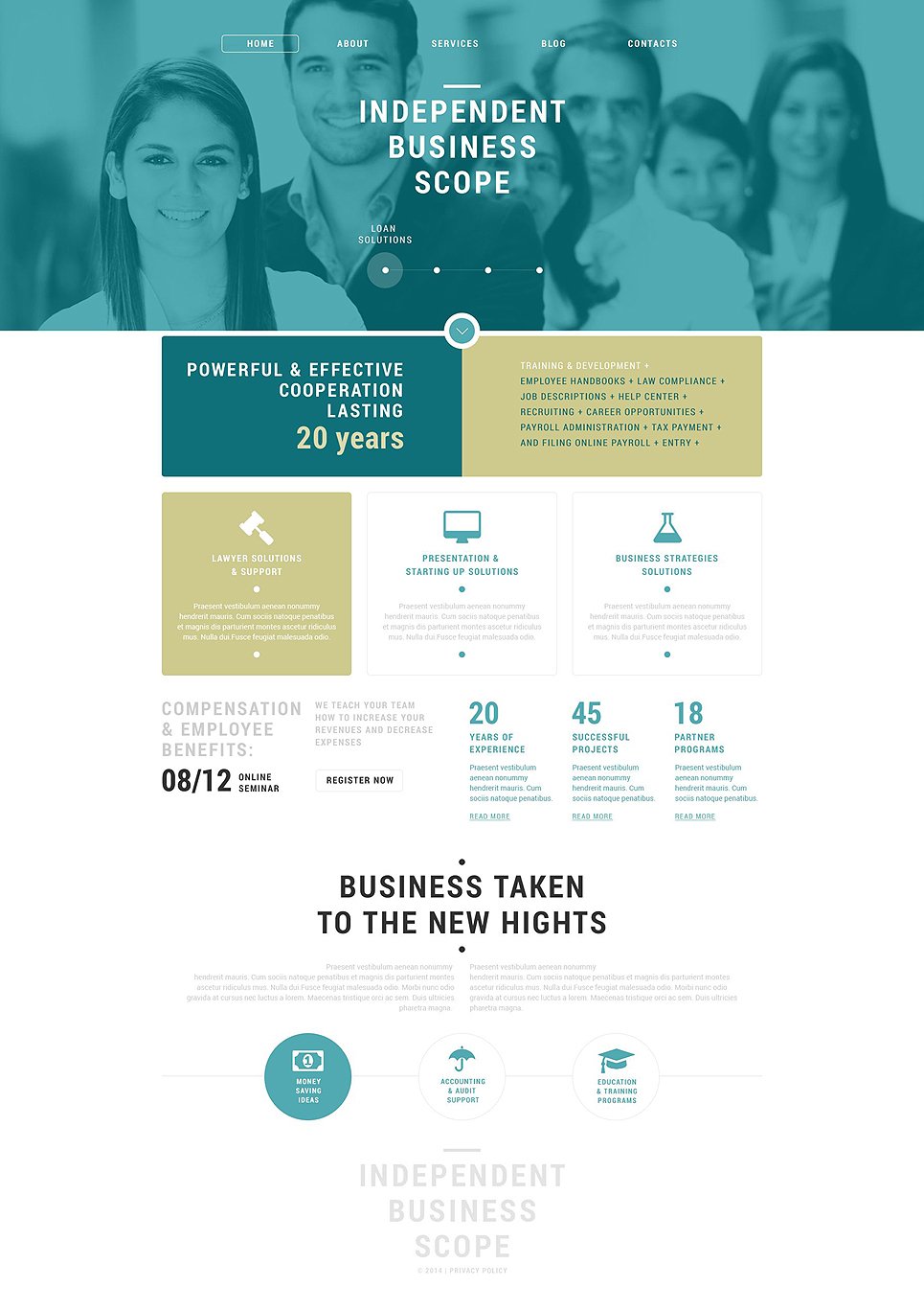 Business Pros Joomla Template TMT
