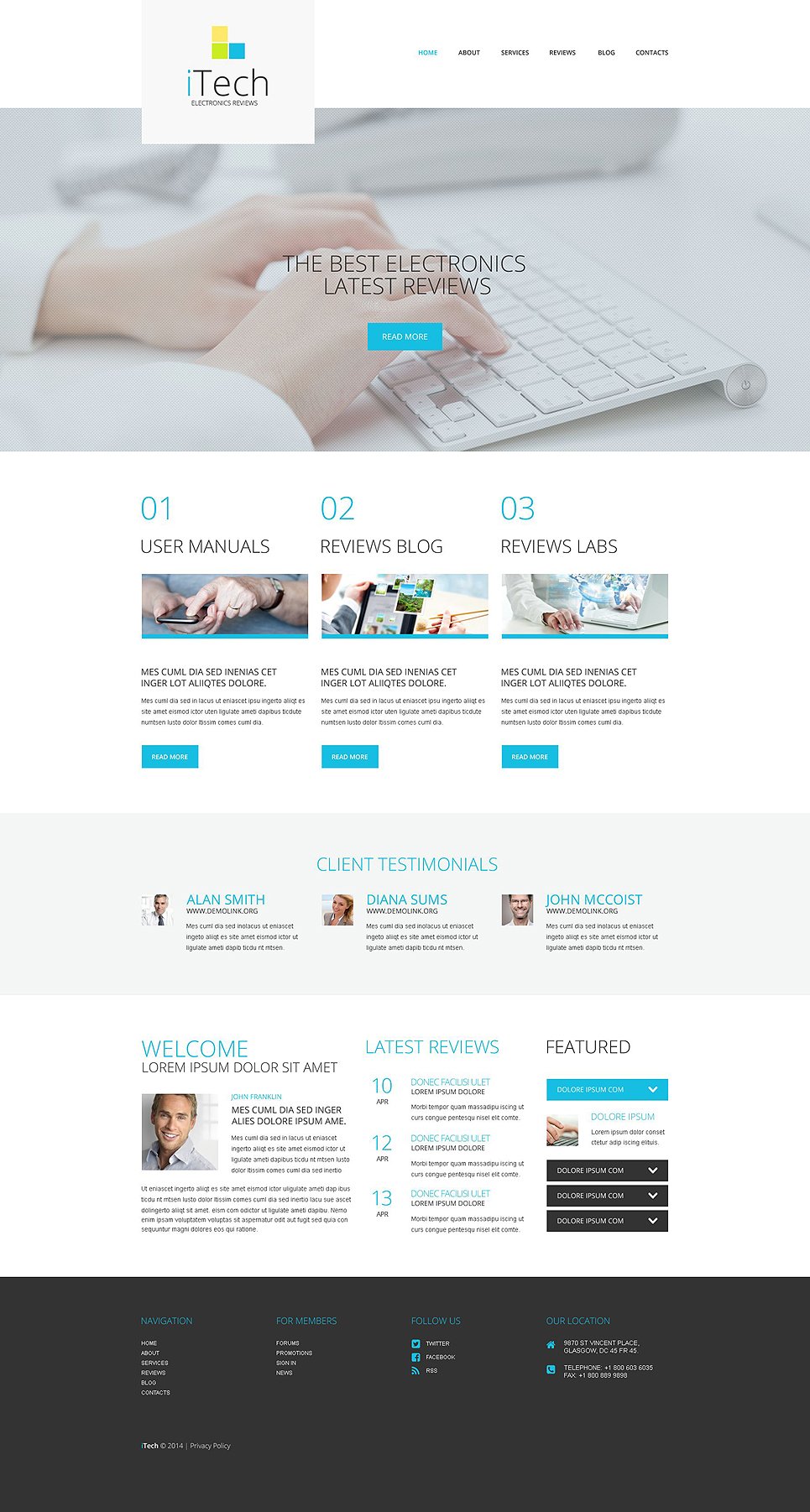 IT Responsive WordPress Theme TMT