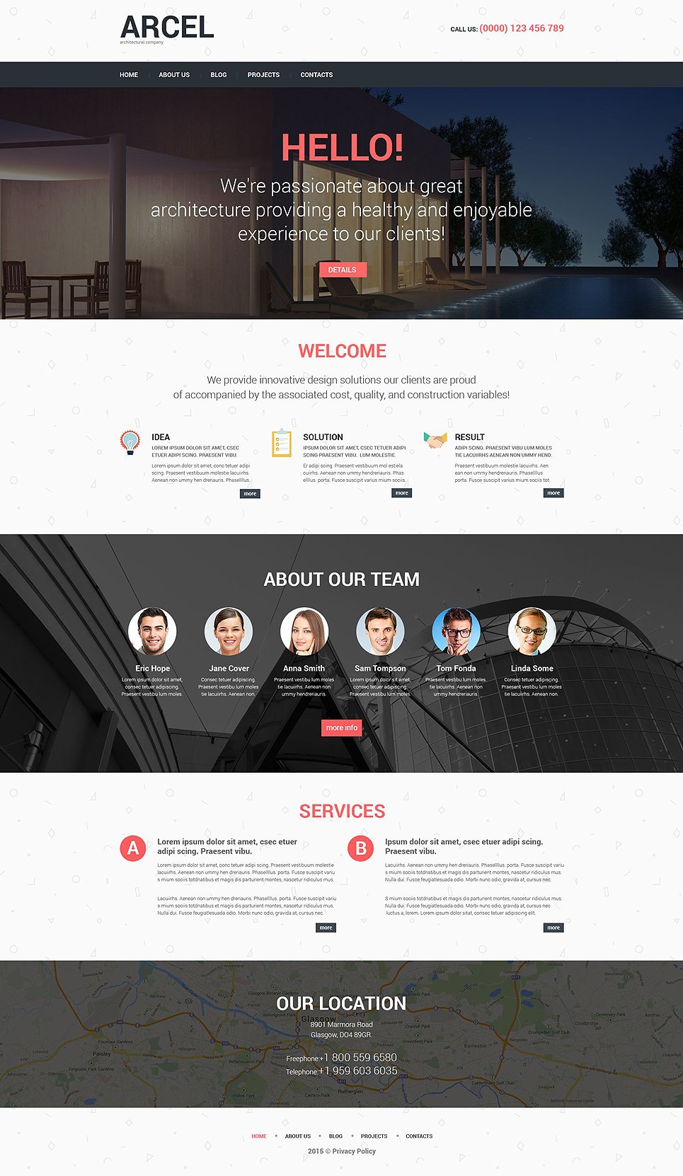 Architecture Responsive WordPress Theme TMT