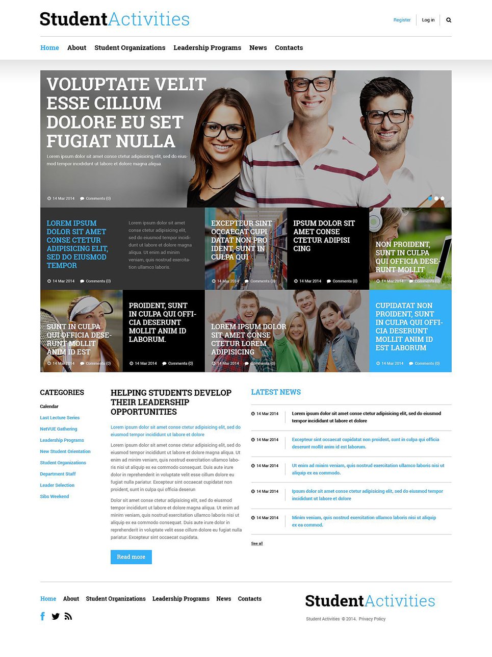Education Responsive Joomla Template TMT