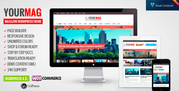 YourMag - Universal WordPress News/Magazine Theme 
 TFx