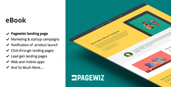 eBook - Pagewiz Landing Page Template
 TFx