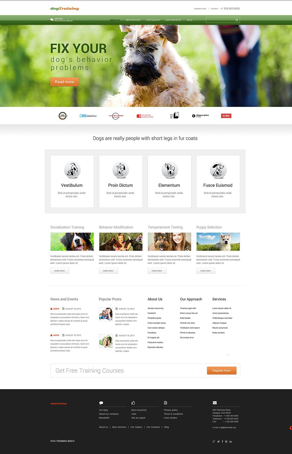 Dog WordPress Theme TMT