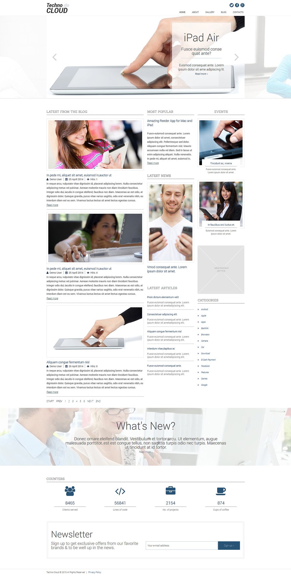 Electronics Review Responsive Joomla Template TMT