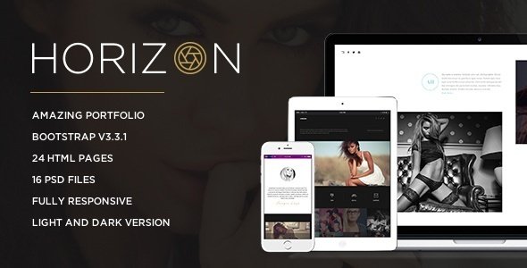 Horizon - Creative Photography  template
 TFx