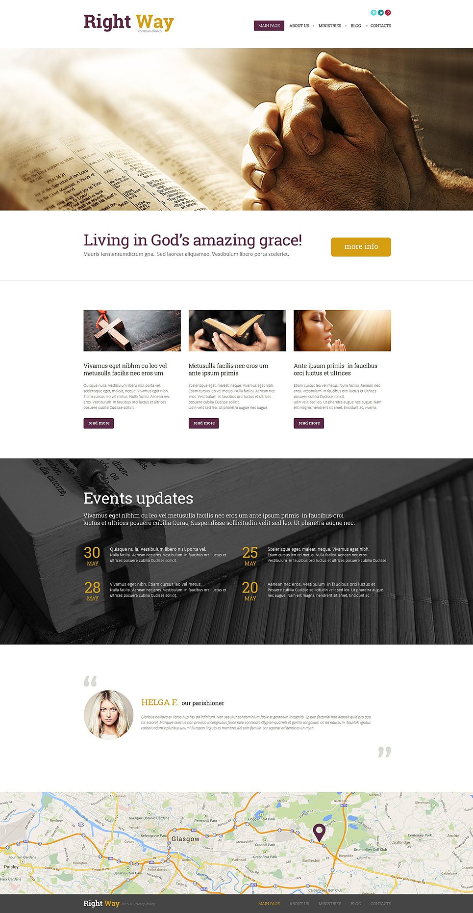 Religious WordPress Theme TMT