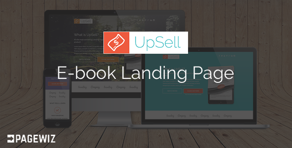 UpSell-Pagewiz Ebook Landing Page
 TFx