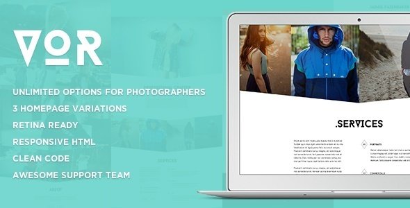 VOR - Clean Photography Template
 TFx