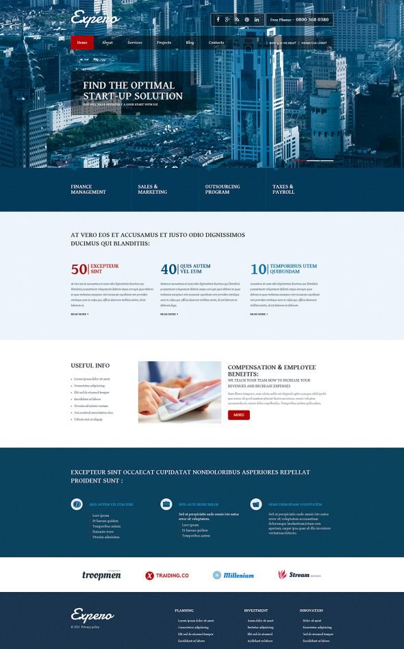 Business Joomla Template TMT