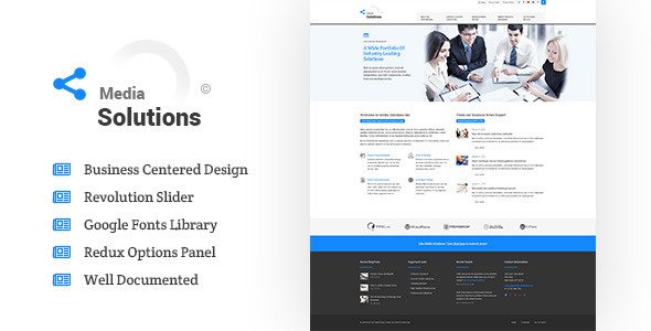 Media Solutions - Business Wordpress Theme
 TFx