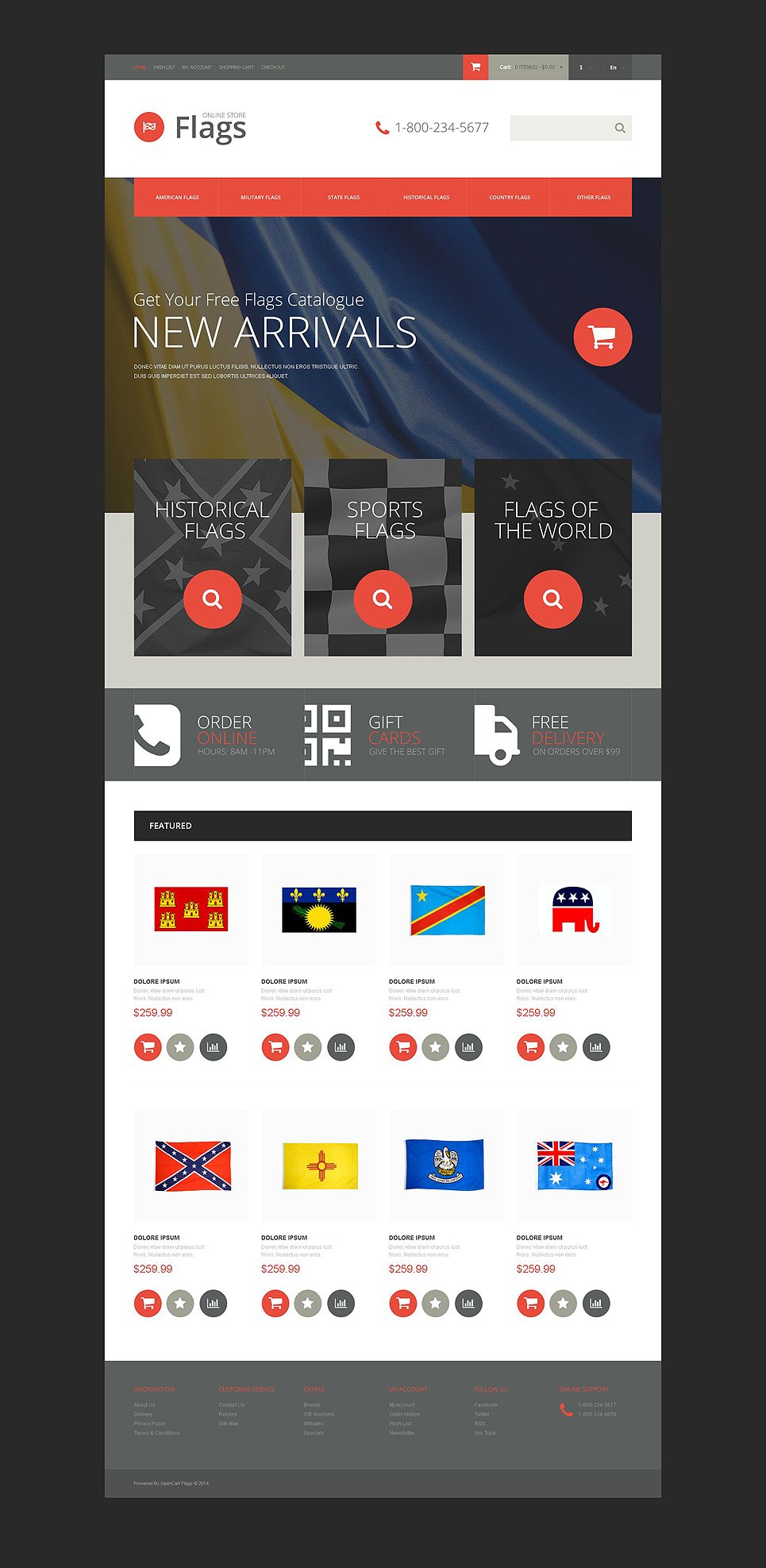 Politics Responsive OpenCart Template TMT
