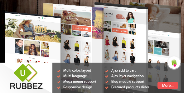 Rubbez - Responsive Prestashop Theme
 TFx