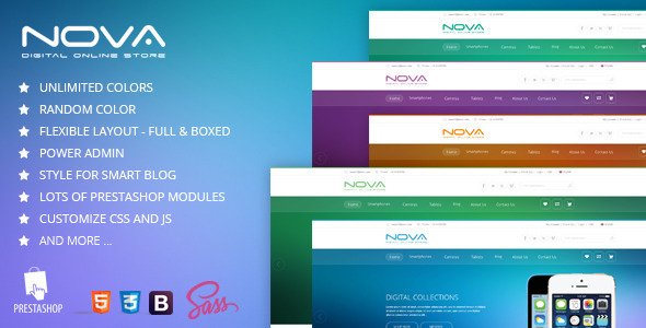 SNS Nova - Responsive Prestashop Theme
 TFx