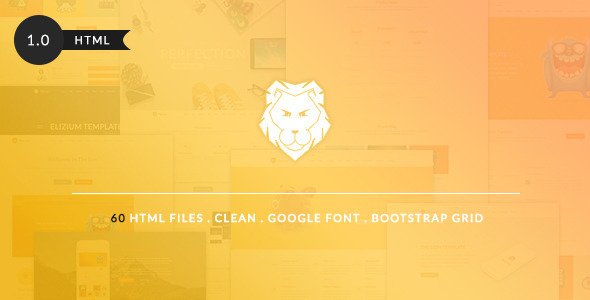 The Lion - Grand Multi-Purpose Bootstrap Template
 TFx