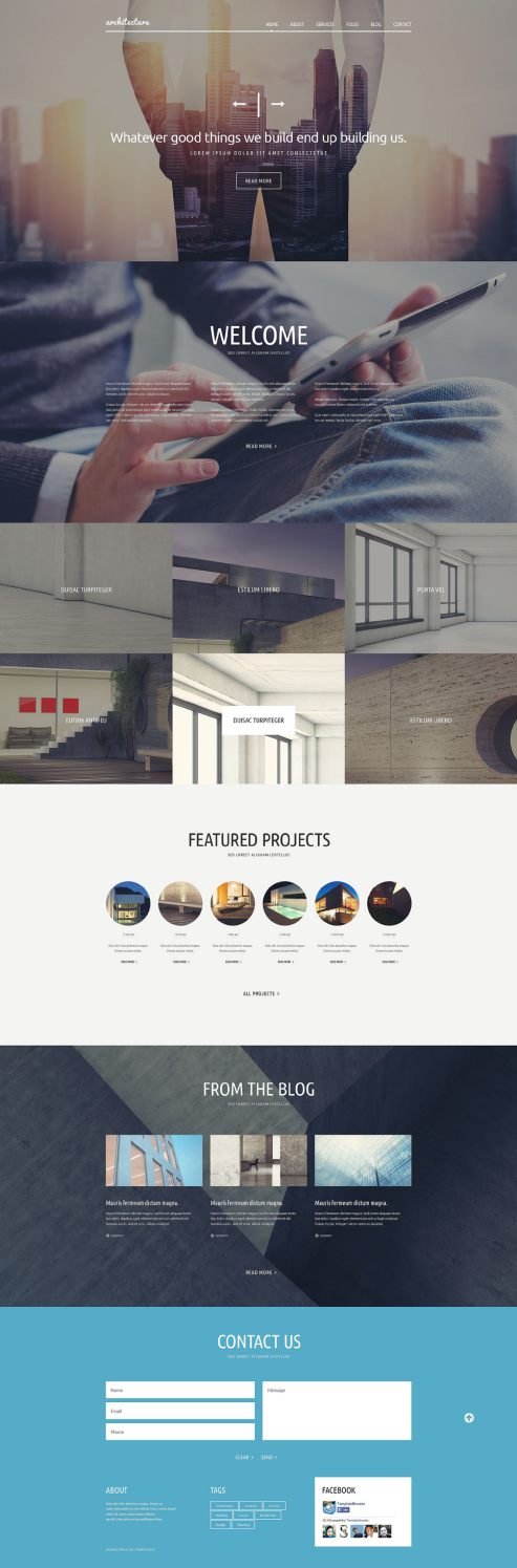 Architecture Joomla Template TMT