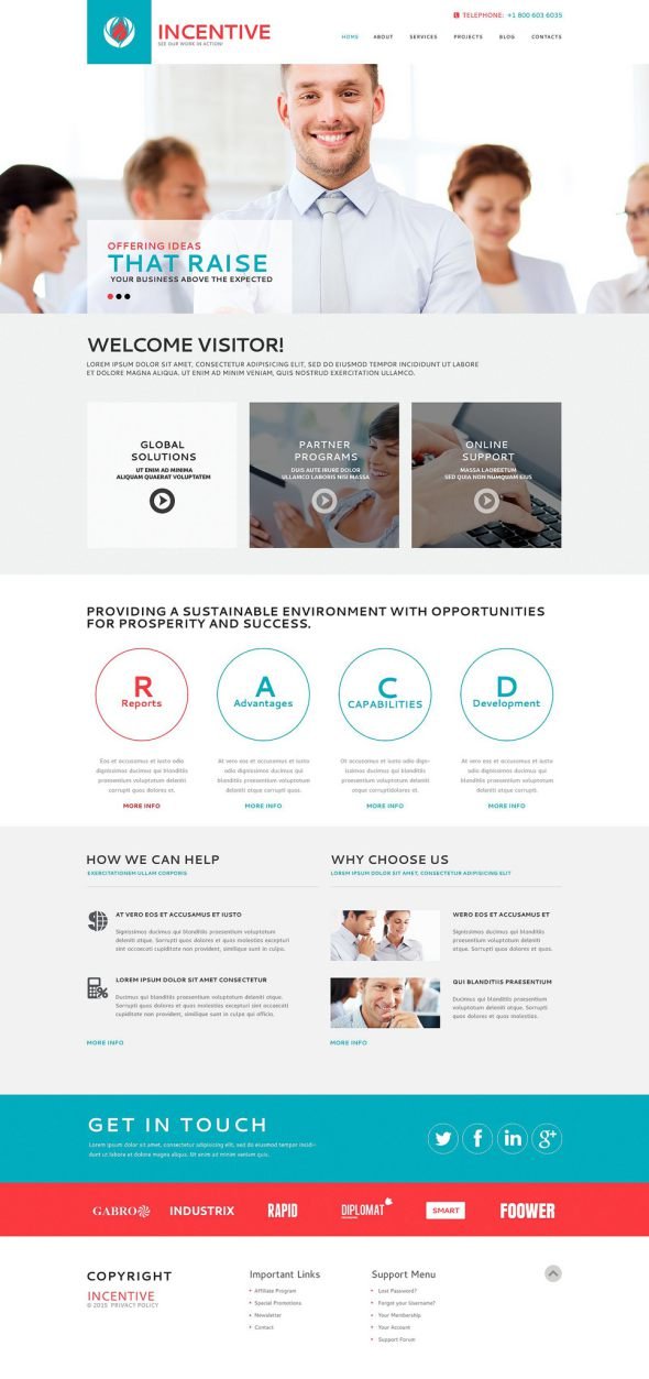 Business Community WordPress Theme TMT