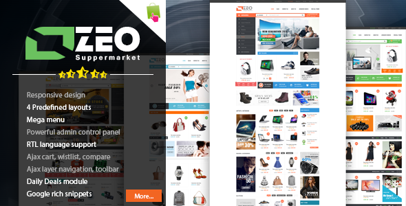 Ozeo - Responsive Prestashop Theme 
 TFx
