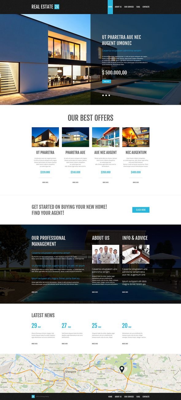 Realtor Services WordPress Theme TMT