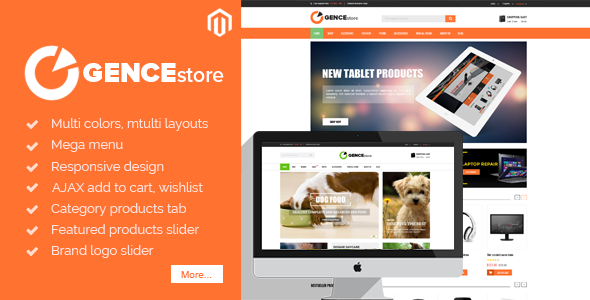 Ogence – Multi Store Responsive Magento Theme
 TFx