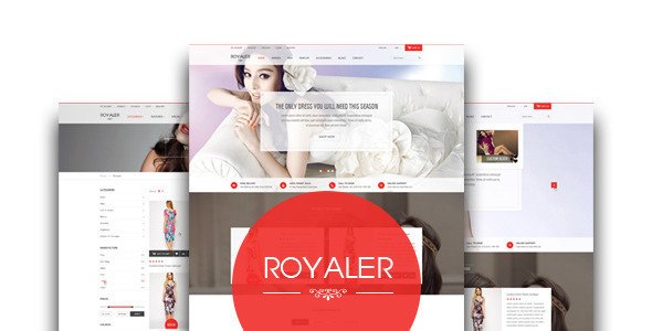 ROYALER | Ecommerce Joomla Template
 TFx