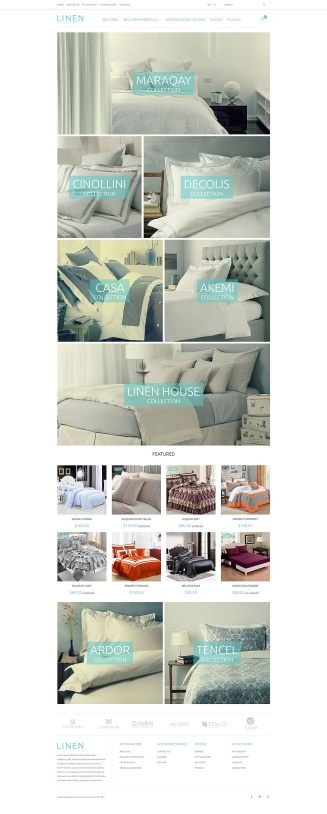 Goodies For Sleep OpenCart Template TMT