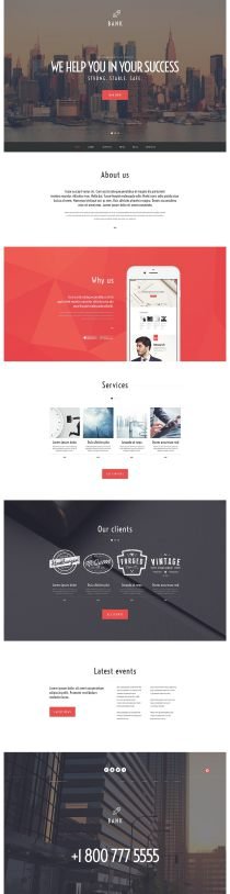 Bank WordPress Theme TMT