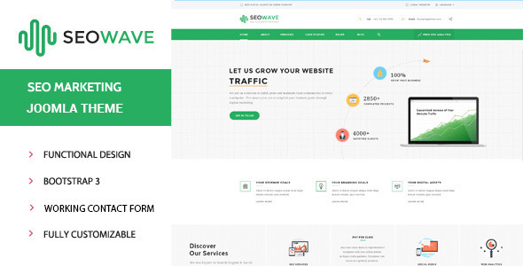 SeoWave | One-Stop Digital Marketing Template
           TFx