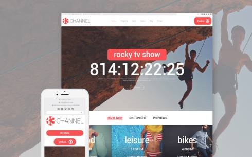 33 Channel WordPress Theme TMT
