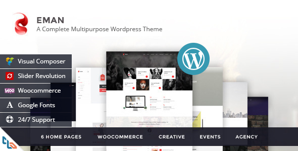 Eman - Creative Multipurpose Wordpress Theme 
           TFx