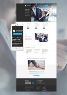 Financial Visiton WordPress Theme TMT
