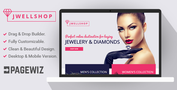 Jwell Shop - Pagewiz Landing Page Template
           TFx